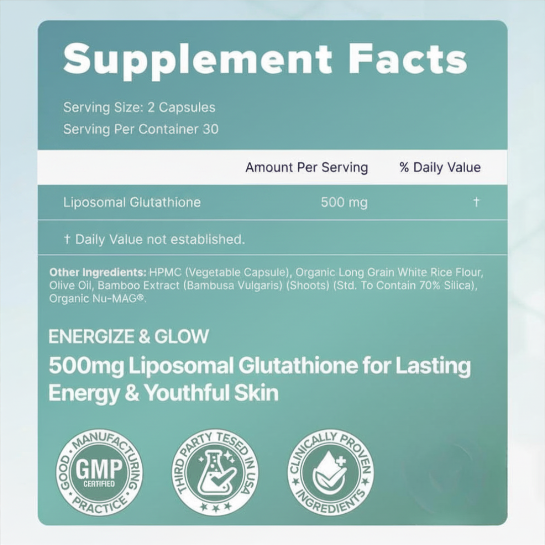 Liposomal Glutathione Capsules