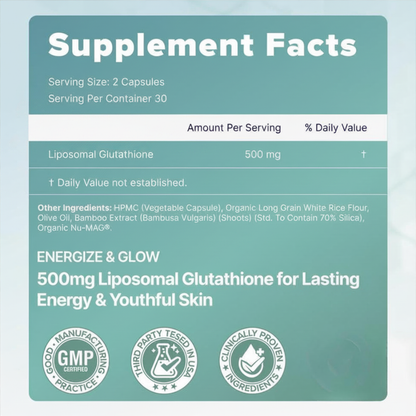 Liposomal Glutathione Capsules